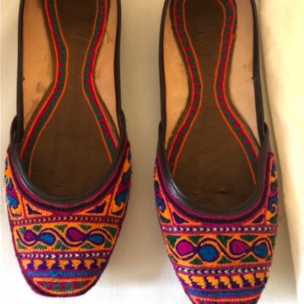 Brand New Colorful Moroccan Loafers
